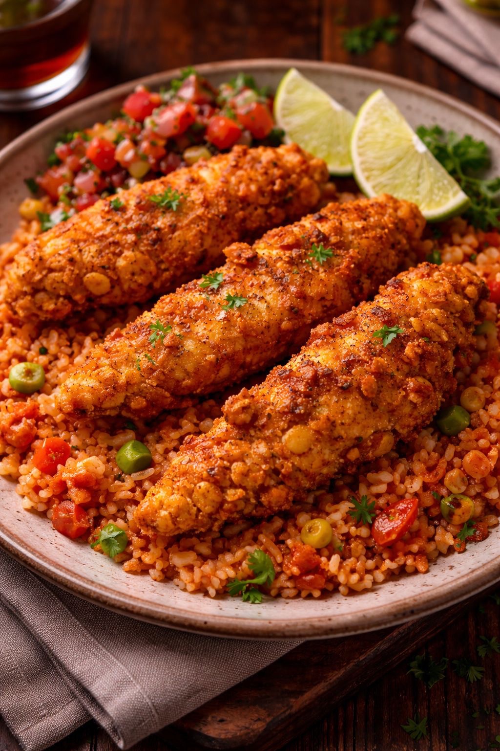 Menu crousti avec tenders